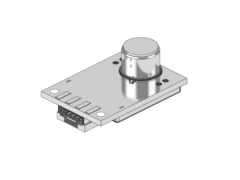 16*16红外陈列测高温模组