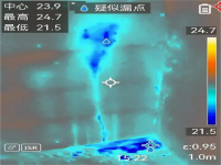 漏水检测热成像应用